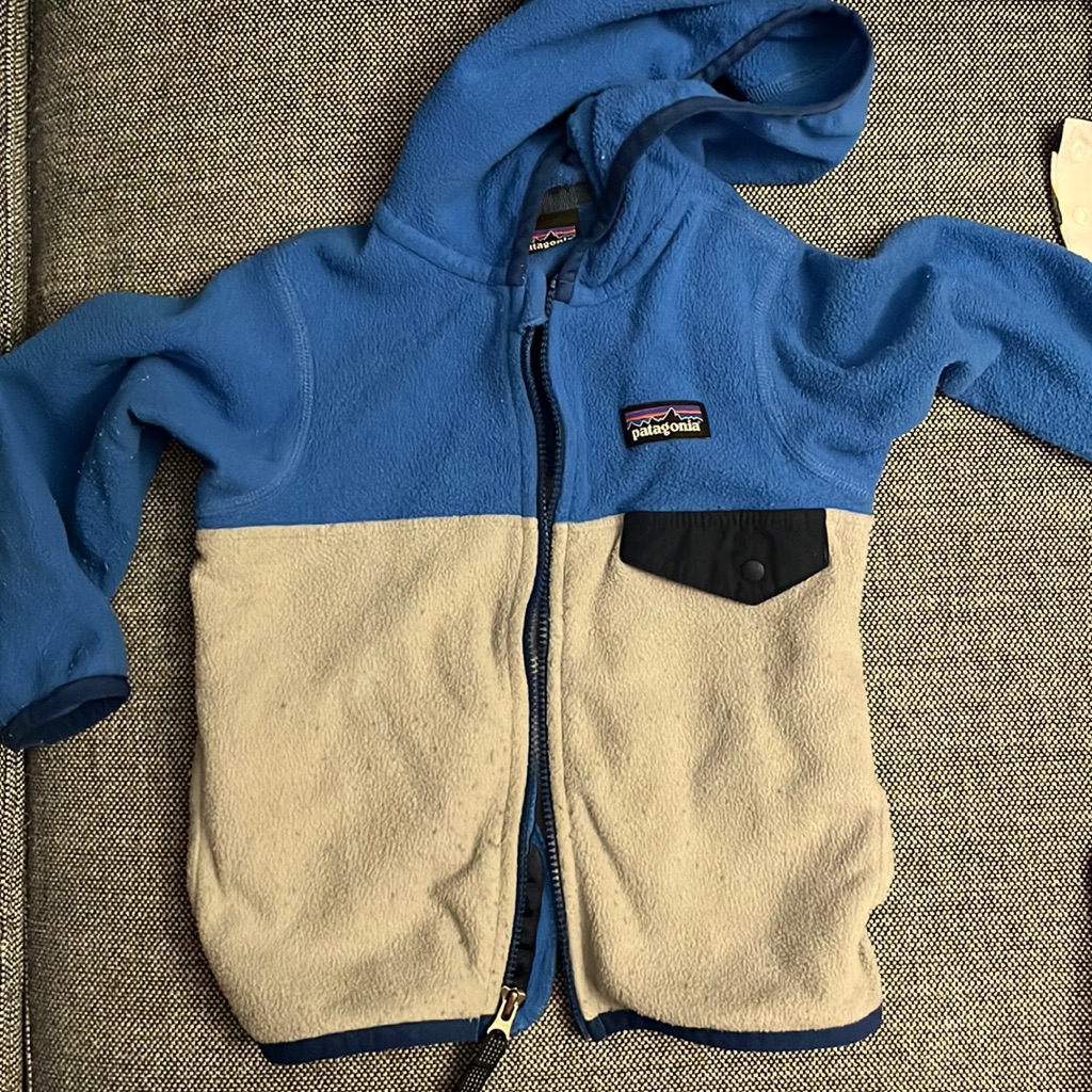 Patagonia Boys Zip Up Fleece - 12mo
